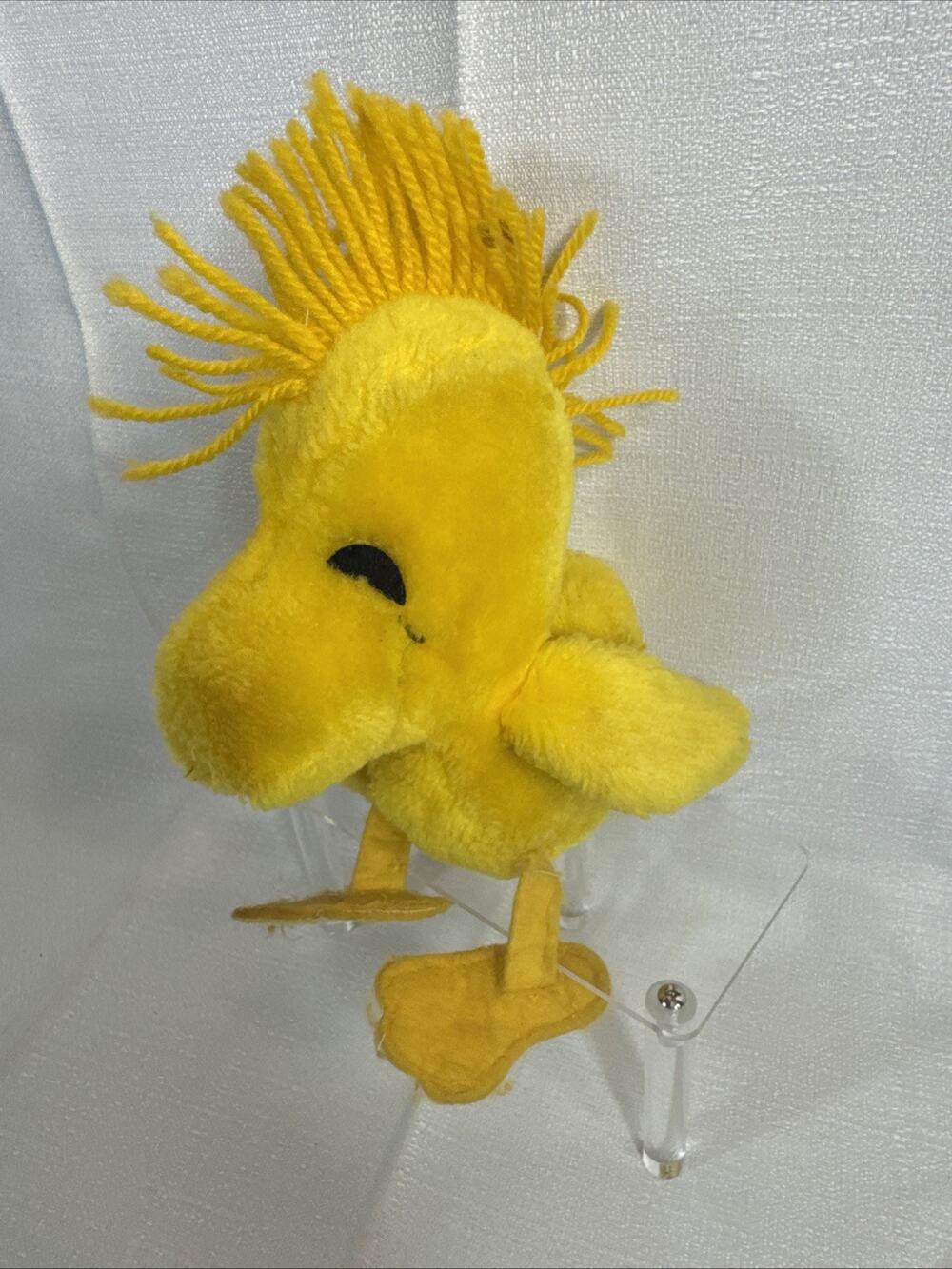 Peanuts Woodstock Plush 1972 UFS Stuffed Animal Vintage
